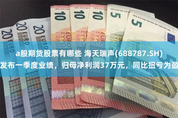 a股期货股票有哪些 海天瑞声(688787.SH)发布一季度业绩，归母净利润37万元，同比扭亏为盈